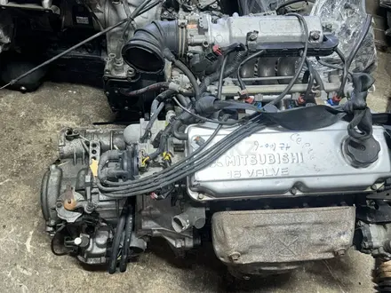 Двигатель Мотор АКПП Автомат 4G92 объемом 1.6 литр Mitsubishi Lancer за 285 000 тг. в Алматы – фото 2