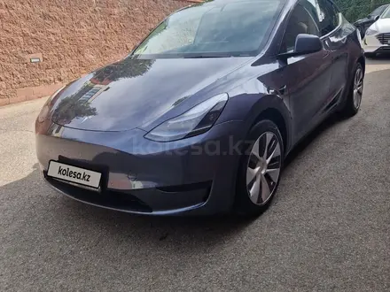 Tesla Model Y 2022 годаүшін16 600 000 тг. в Алматы – фото 3