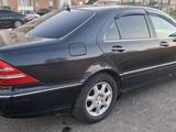 Mercedes-Benz S 320 2001 годаүшін3 700 000 тг. в Талдыкорган – фото 5