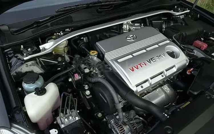 Двигатель Toyota 1MZ-FE VVTI 3.0 (тойота хайландер) 3.0 л мотор хайландер за 550 000 тг. в Алматы