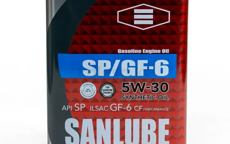 Японское масло SANLUBE SP/GF-6 5W-30 4лүшін16 000 тг. в Алматы