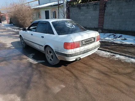 Audi 80 1992 года за 1 310 000 тг. в Алматы – фото 3