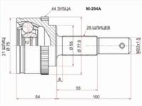 Шрус наружный, граната наружняяүшін12 150 тг. в Астана