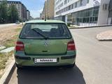 Volkswagen Golf 1999 года за 2 000 000 тг. в Астана – фото 4