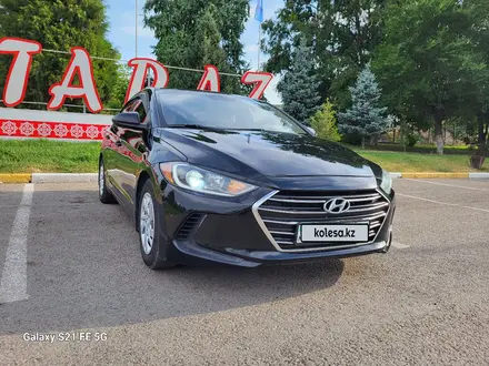 Hyundai Elantra 2017 года за 6 200 000 тг. в Тараз – фото 2