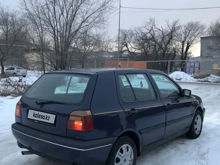 Volkswagen Golf 1992 года за 1 500 000 тг. в Алматы – фото 5