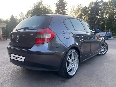 BMW 118 2005 года за 5 300 000 тг. в Алматы – фото 6