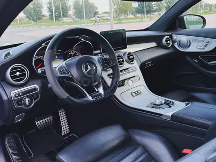 Mercedes-Benz C 43 AMG 2017 года за 27 000 000 тг. в Алматы – фото 15