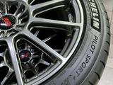 Оригинальные диски Enkei STi на Subaru r17 + летка мишлен Ps4S за 650 000 тг. в Алматы – фото 4
