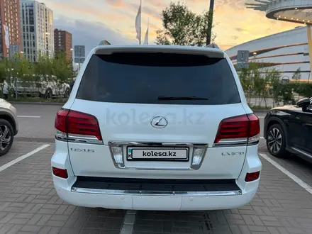 Lexus LX 570 2012 года за 35 000 000 тг. в Астана – фото 4