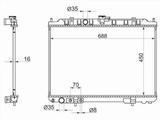 Радиатор охлаждения двигателяfor31 450 тг. в Караганда