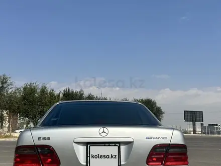 Mercedes-Benz E 55 AMG 1998 года за 6 900 000 тг. в Шымкент – фото 9