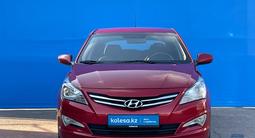 Hyundai Solaris 2014 года за 5 090 000 тг. в Алматы – фото 2