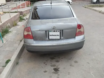 Volkswagen Passat 2003 года за 2 200 000 тг. в Астана – фото 3