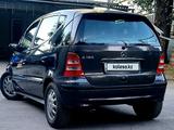 Mercedes-Benz A 160 2001 года за 2 800 000 тг. в Алматы – фото 3