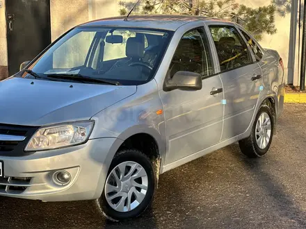 ВАЗ (Lada) Granta 2190 2014 года за 3 350 000 тг. в Актобе – фото 16