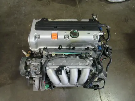 Двигатель к24 мотор k24 honda cr-v хонда срв 2.4л + установка за 349 990 тг. в Алматы – фото 2