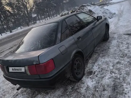 Audi 80 1990 года за 600 000 тг. в Алматы – фото 4