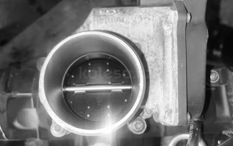 Дроссельная заслонка дроссель 2л тупбо CAW за 25 000 тг. в Алматы