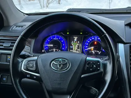 Toyota Camry 2016 года за 11 200 000 тг. в Астана – фото 10