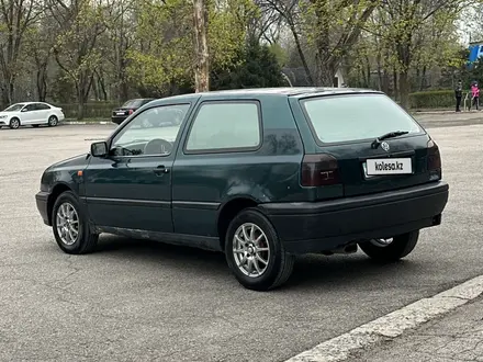 Volkswagen Golf 1994 года за 1 500 000 тг. в Алматы – фото 6