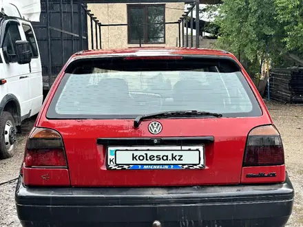 Volkswagen Golf 1994 года за 770 000 тг. в Алматы – фото 3