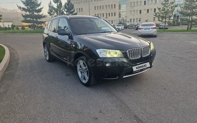 BMW X3 2011 года за 11 000 000 тг. в Алматы