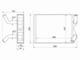 Радиатор печки за 9 800 тг. в Алматы