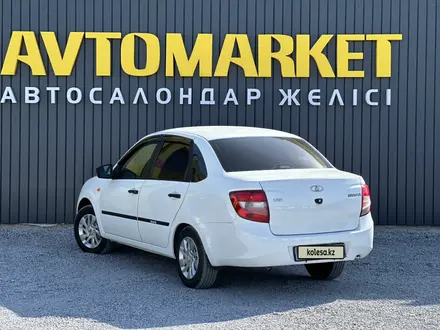 ВАЗ (Lada) Granta 2190 2015 года за 2 700 000 тг. в Актобе – фото 4