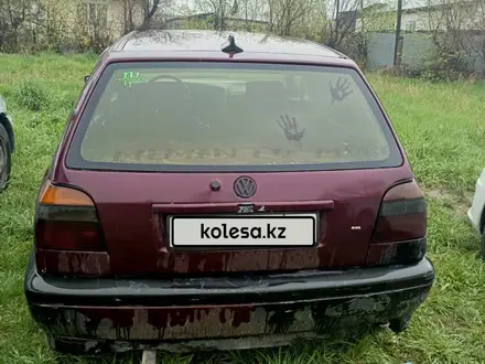 Volkswagen Golf 1992 года за 600 000 тг. в Алматы – фото 4