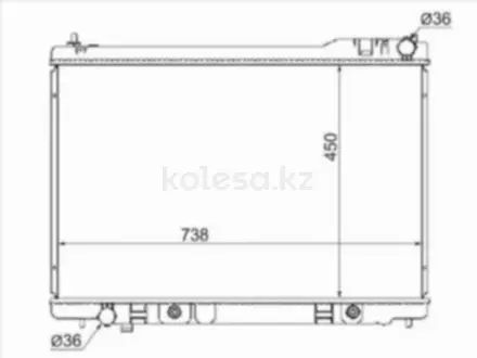 Радиатор за 31 150 тг. в Алматы