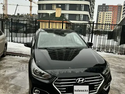 Hyundai Accent 2018 года за 7 400 000 тг. в Астана – фото 8