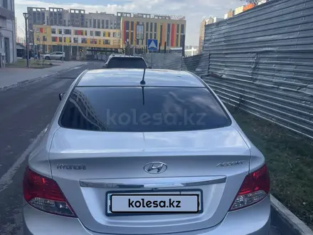 Hyundai Accent 2013 года за 3 200 000 тг. в Астана – фото 3