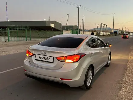 Hyundai Elantra 2014 года за 6 400 000 тг. в Кызылорда – фото 3