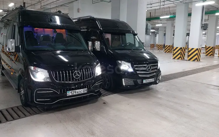 Заказ микроавтобусов минивэнов Mercedes Benz Sprinter viano vito виано в Астана