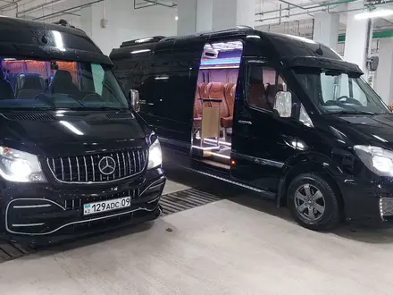 Заказ микроавтобусов минивэнов Mercedes Benz Sprinter viano vito виано в Астана – фото 10