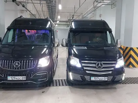 Заказ микроавтобусов минивэнов Mercedes Benz Sprinter viano vito виано в Астана – фото 2