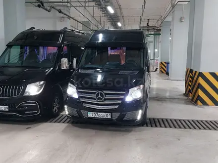 Заказ микроавтобусов минивэнов Mercedes Benz Sprinter viano vito виано в Астана – фото 4