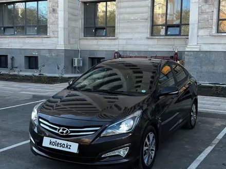 Hyundai Solaris 2015 года за 6 300 000 тг. в Актобе – фото 25