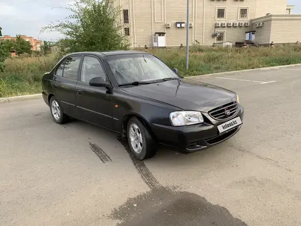 Hyundai Accent 2007 года за 1 300 000 тг. в Кокшетау – фото 5