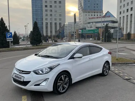Hyundai Elantra 2015 года за 6 900 000 тг. в Алматы – фото 2