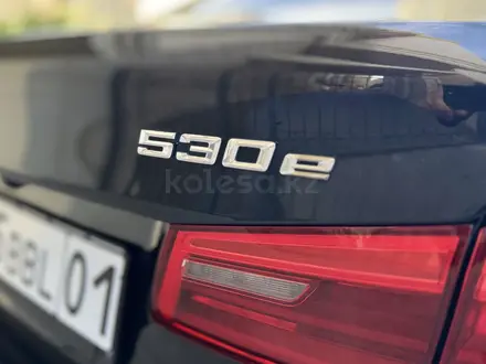 BMW 530 2019 года за 14 000 000 тг. в Астана – фото 9