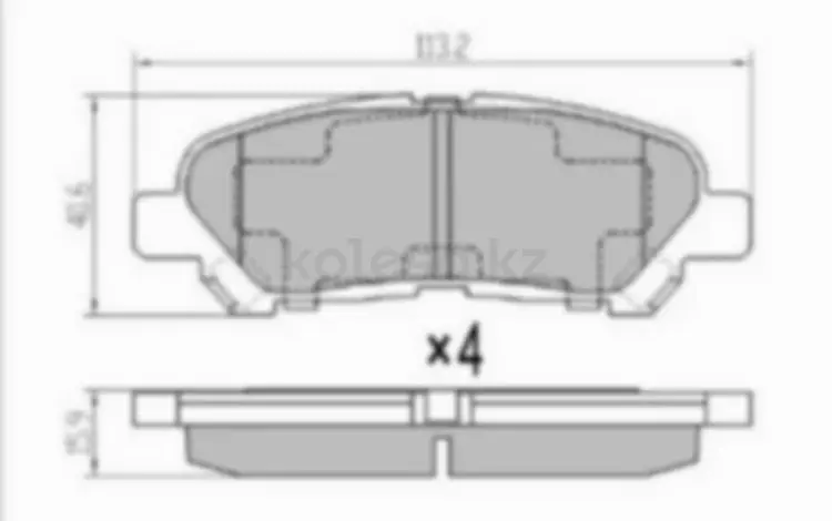 Колодки тормозныеfor3 500 тг. в Алматы