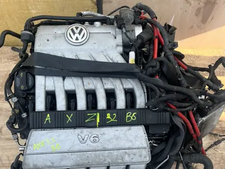 Двигатель на Volkswagen Passat AXZ 3.2 за 700 000 тг. в Алматы – фото 3