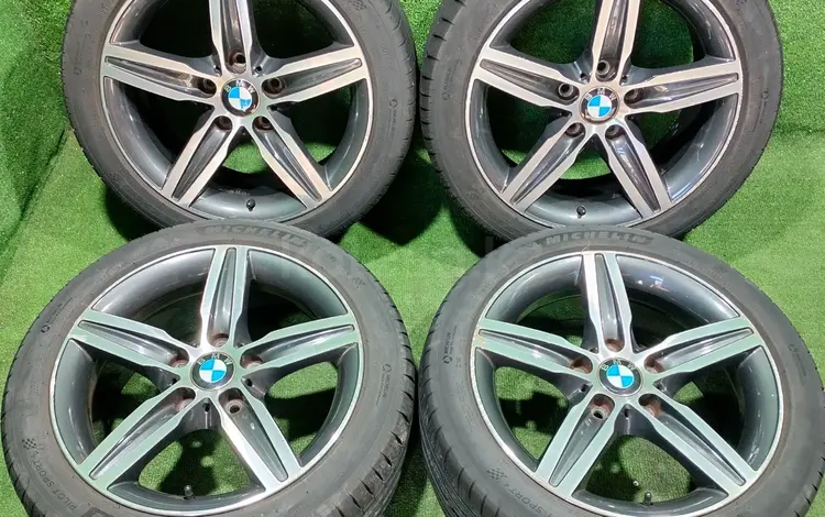 Оригинальные Диск с шинами BMW 379 стиль 225/45R17 Michelin за 270 000 тг. в Алматы