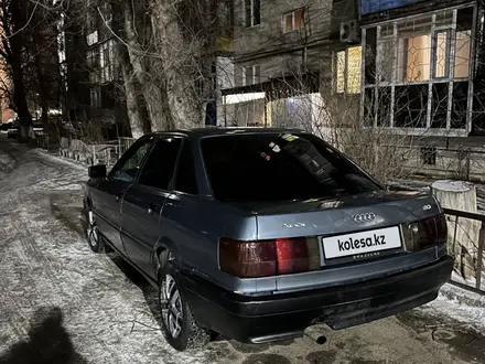 Audi 80 1990 года за 1 000 000 тг. в Аксай – фото 5