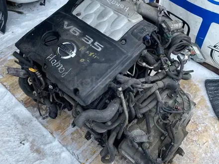 Двигатель 3.5 Nissan Maxima A34 VQ35 с гарантией! за 550 000 тг. в Астана – фото 2