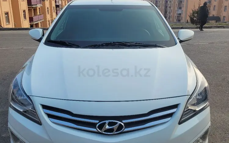 Hyundai Accent 2015 года за 6 100 000 тг. в Шымкент