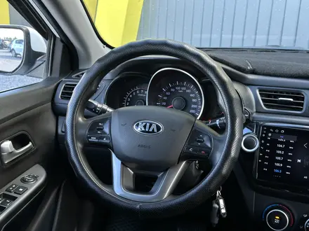 Kia Rio 2014 года за 4 900 000 тг. в Актобе – фото 8