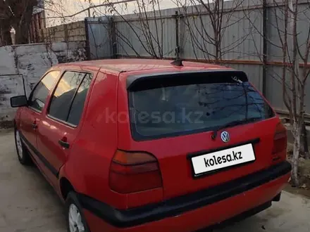 Volkswagen Golf 1993 года за 1 300 000 тг. в Тараз – фото 3